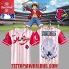 Nashville Sounds One Piece Straw Hat Luffy Gear 5 Jersey