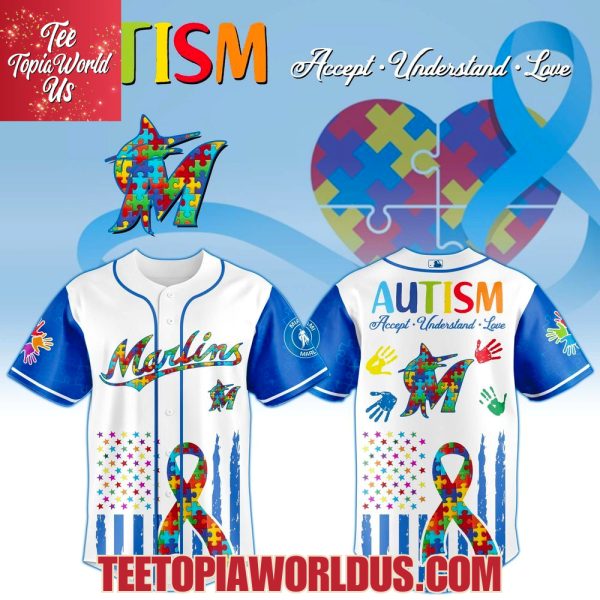 Miami Marlins × Special Autism Awareness Month Limited Edition Jersey