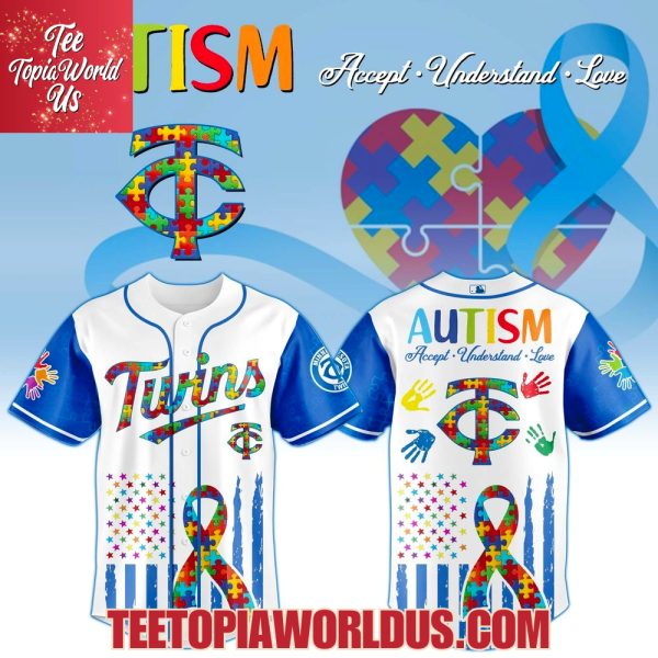 Minnesota Twins × Special Autism Awareness Month Limited Edition Jersey