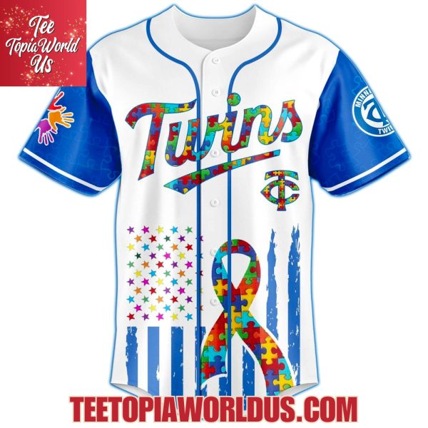 Minnesota Twins × Special Autism Awareness Month Limited Edition Jersey