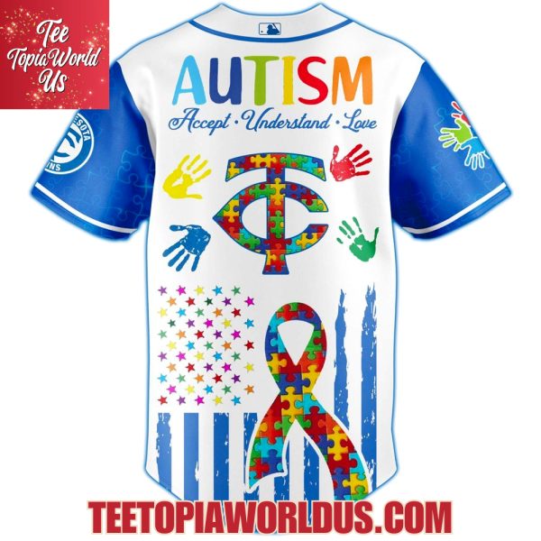 Minnesota Twins × Special Autism Awareness Month Limited Edition Jersey