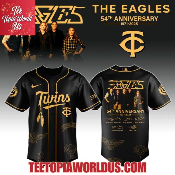Minnessota Twins x Eagles Band Music Jersey 2025