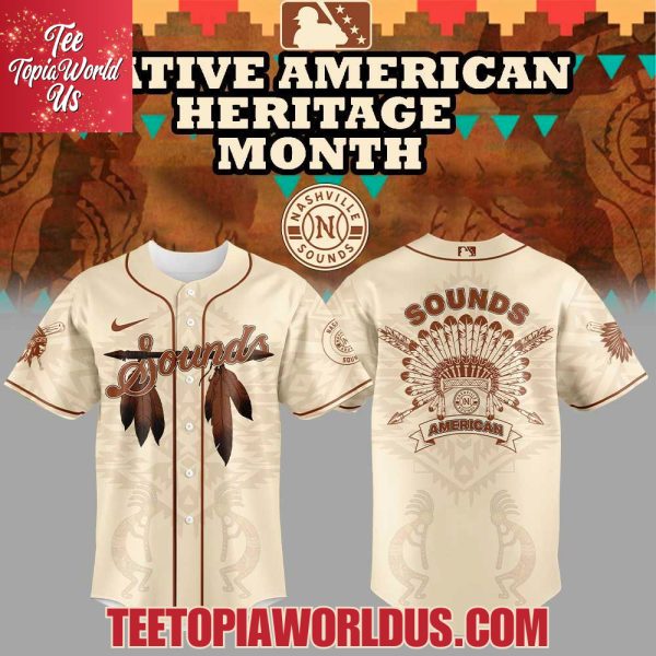 Nashville Sounds Celebrating Native American Heritage Month Jersey
