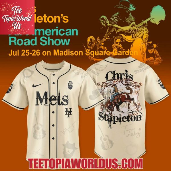 New York Mets x Chris Stapleton All-American Road Show 2025 Jersey