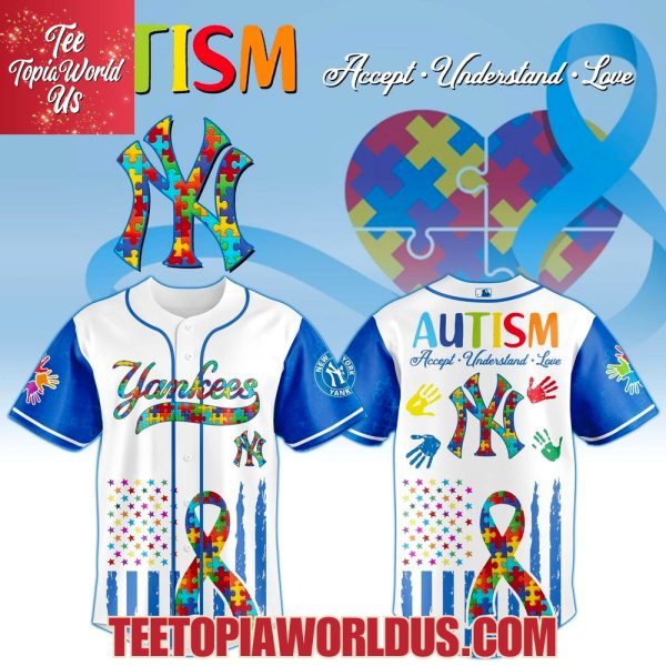 New York Yankees × Special Autism Awareness Month Limited Edition Jersey