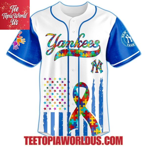 New York Yankees × Special Autism Awareness Month Limited Edition Jersey