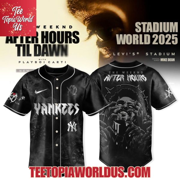 San Diego Padres x After Hours Til Dawn 2025 The Weeknd Jersey