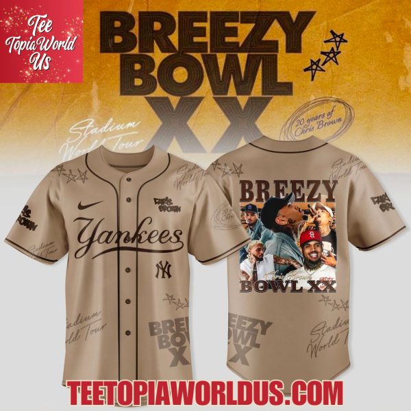 New York Yankees x Breezy Bowl XX World Tour Jersey