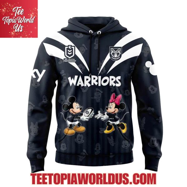 New Zealand Warriors x Mickey Mouse T-Shirt, Hoodie