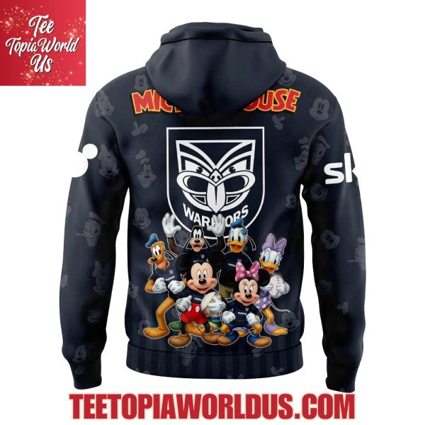 New Zealand Warriors x Mickey Mouse T-Shirt, Hoodie