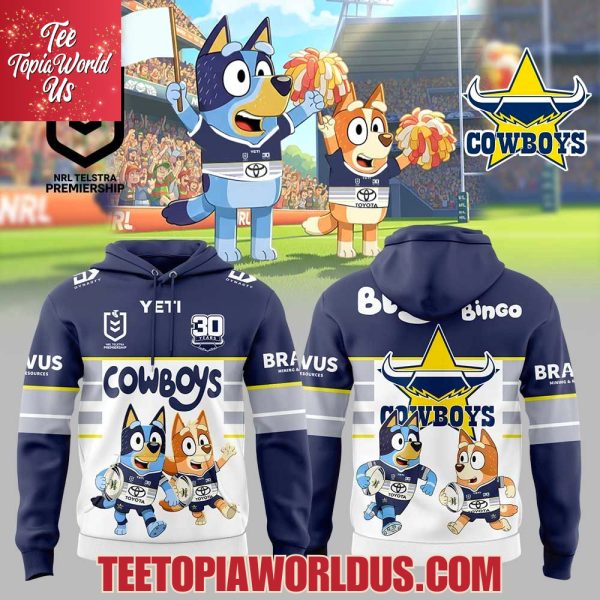 Newcastle Knights x Bluey and Bingo Hoodie
