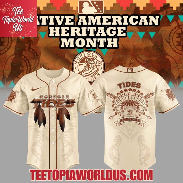Norfolk Tides Celebrating Native American Heritage Month Jersey