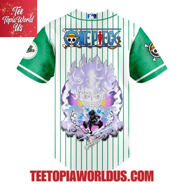 Norfolk Tides One Piece Straw Hat Luffy Gear 5 Jersey