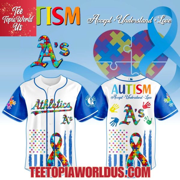 Oakland Athletics × Special Autism Awareness Month Limited Edition Jersey