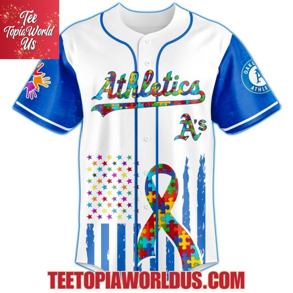 Oakland Athletics × Special Autism Awareness Month Limited Edition Jersey