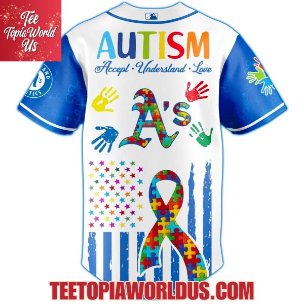 Oakland Athletics × Special Autism Awareness Month Limited Edition Jersey
