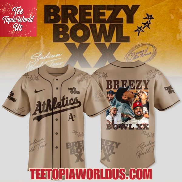 Oakland Athletics x Breezy Bowl XX World Tour Jersey
