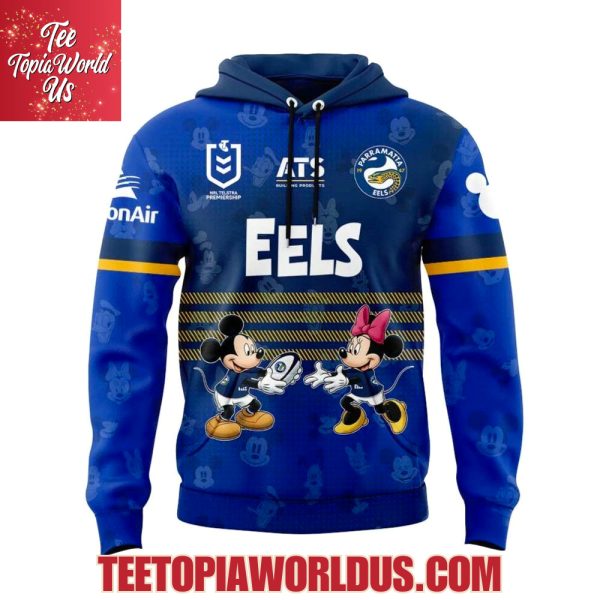 Parramatta Eels x Mickey Mouse T-Shirt, Hoodie