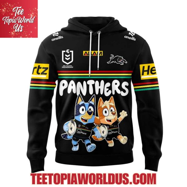 Penrith Panthers Bluey and Bingo Hoodie