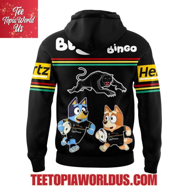 Penrith Panthers Bluey and Bingo Hoodie