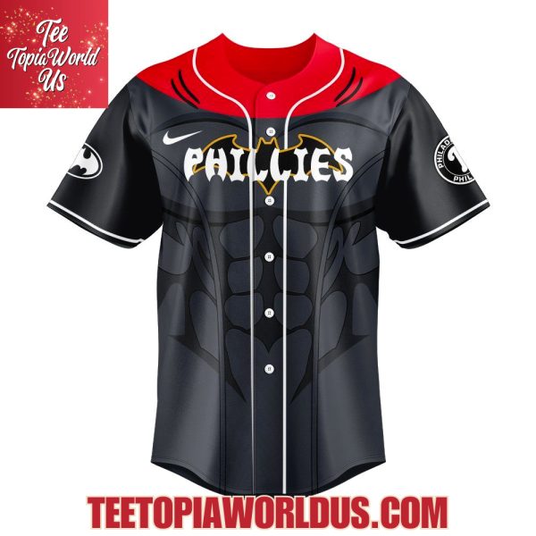 Philadelphia Phillies x Batman Jersey