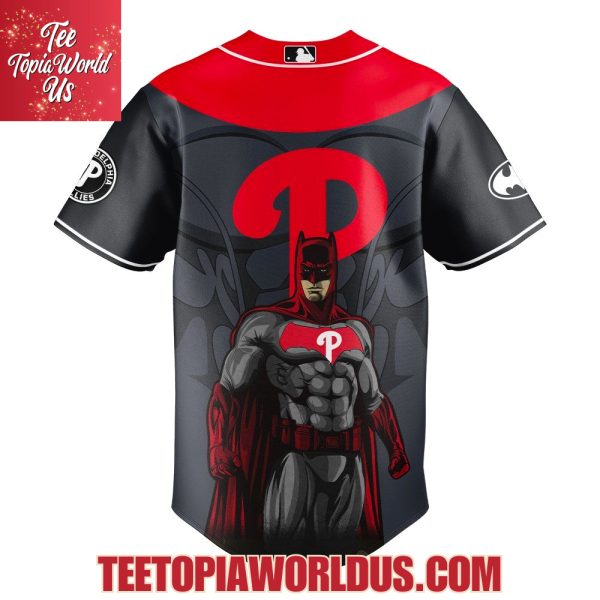Philadelphia Phillies x Batman Jersey