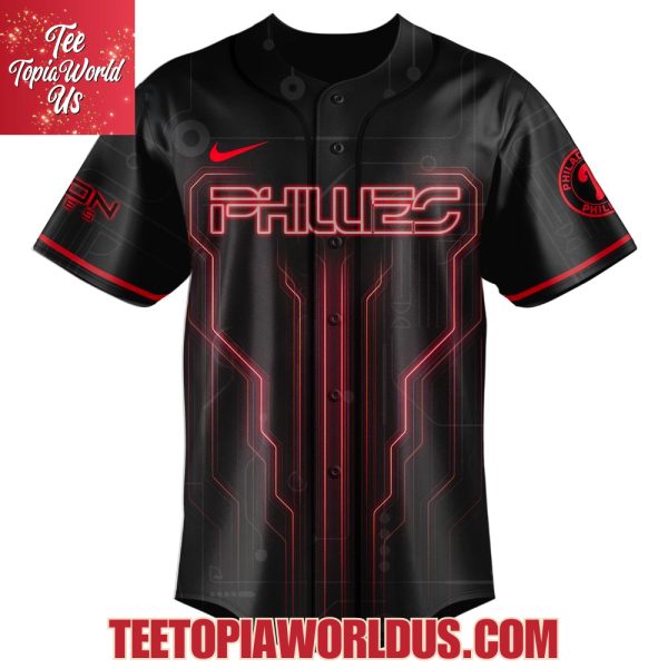 Philadelphia Phillies x Neon Red Lines Special Edition Jersey