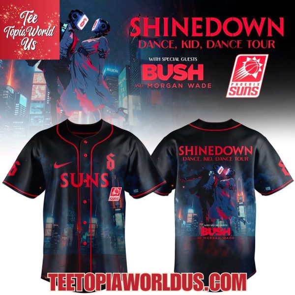 Phoenix Suns x Shinedown Dance, Kid, Dance Tour Merch 2025 Jersey