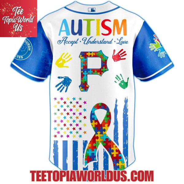 Pittsburgh Pirates × Special Autism Awareness Month Limited Edition Jersey