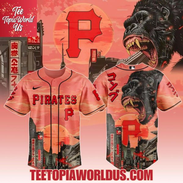 Pittsburgh Pirates x Japanese Heritage Kong Jersey