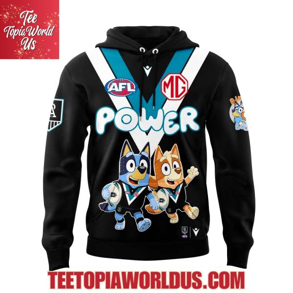 Port Adelaide Power x Bluey and Bingo Hoodie