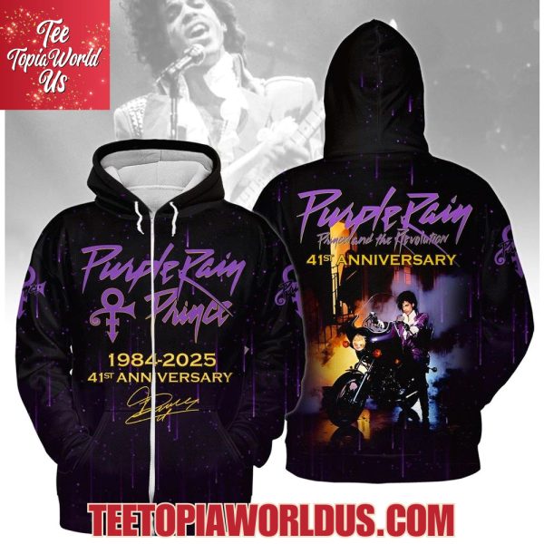Purple Rain Prince 1984-2025 41st Anniversary T-Shirt, Hoodie