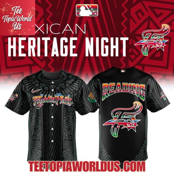 Reading Fightin Phils Mexican Heritage Night Jersey