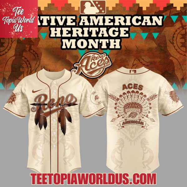 Reno Aces Celebrating Native American Heritage Month Jersey