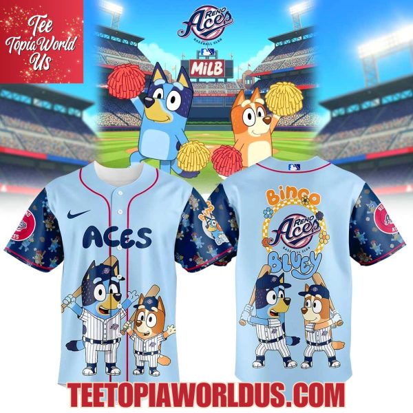 Reno Aces x Bluey and Bingo Jersey