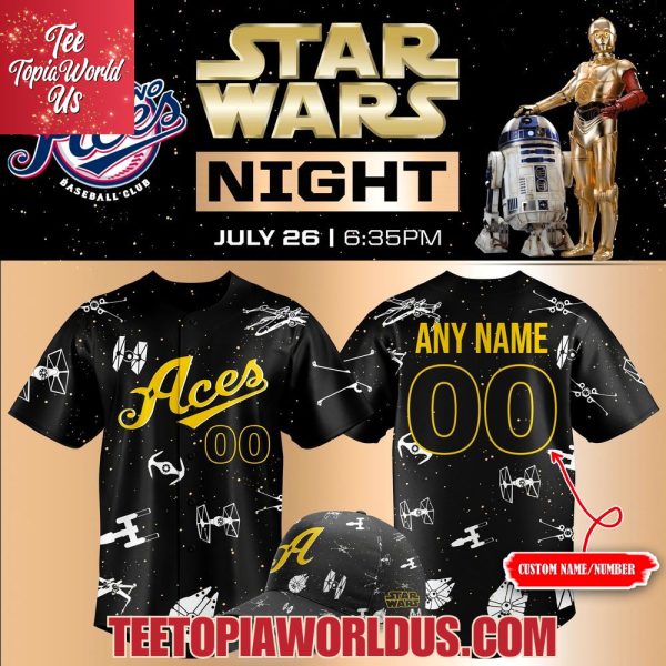 Reno Aces x Star Wars Night 2025 Baseball Jersey