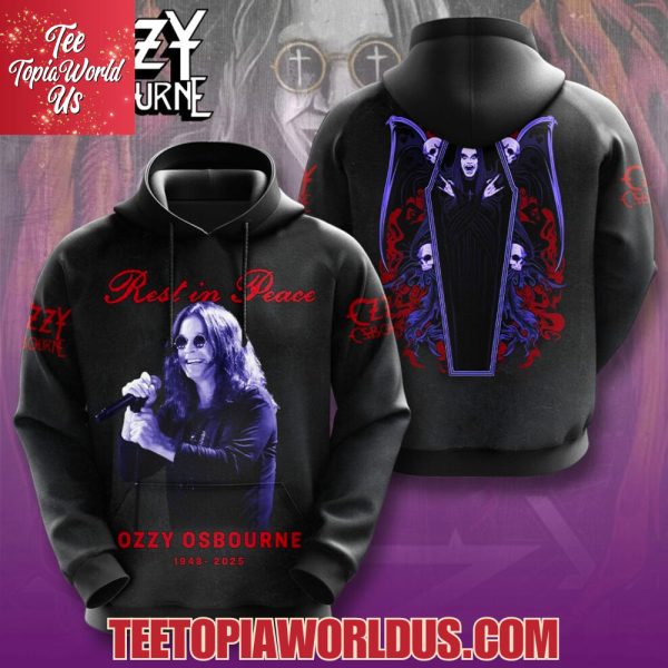 Rest In Peace Ozzy Osbourne 1948 – 2025 T-Shirt, Hoodie
