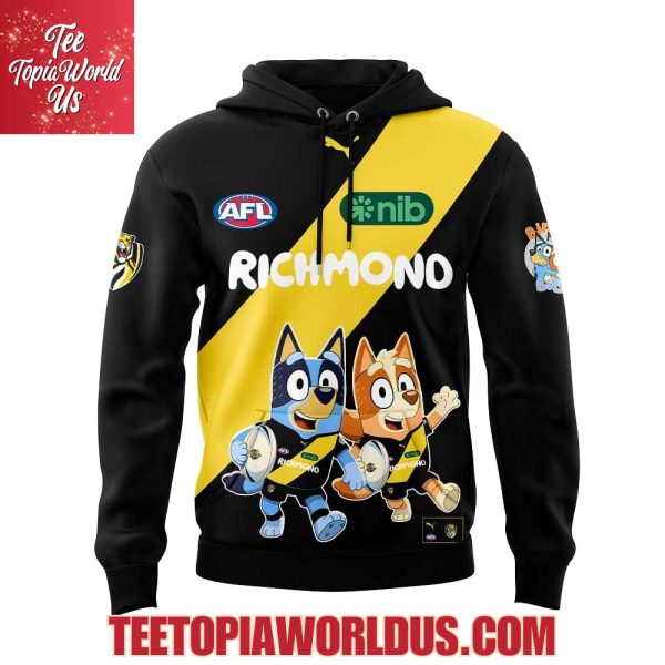 Richmond Tigers Bluey and Bingo Hoodie