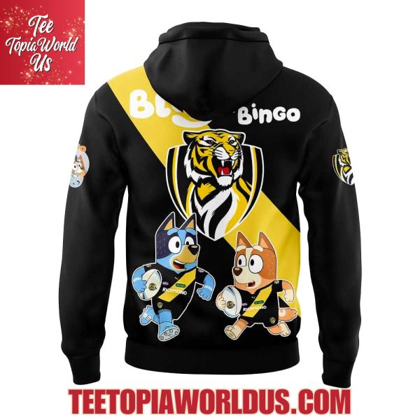 Richmond Tigers Bluey and Bingo Hoodie