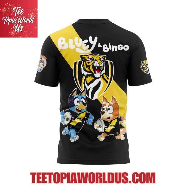 Richmond Tigers Bluey and Bingo Hoodie