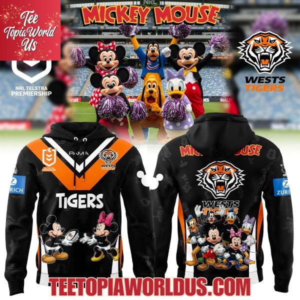 Richmond Tigers x Mickey Mouse Hoodie