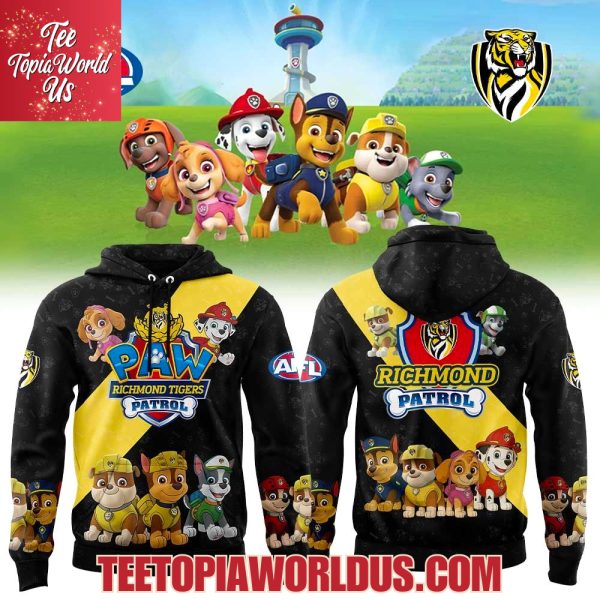Richmond Tigers x Paw Patrol Hoodie