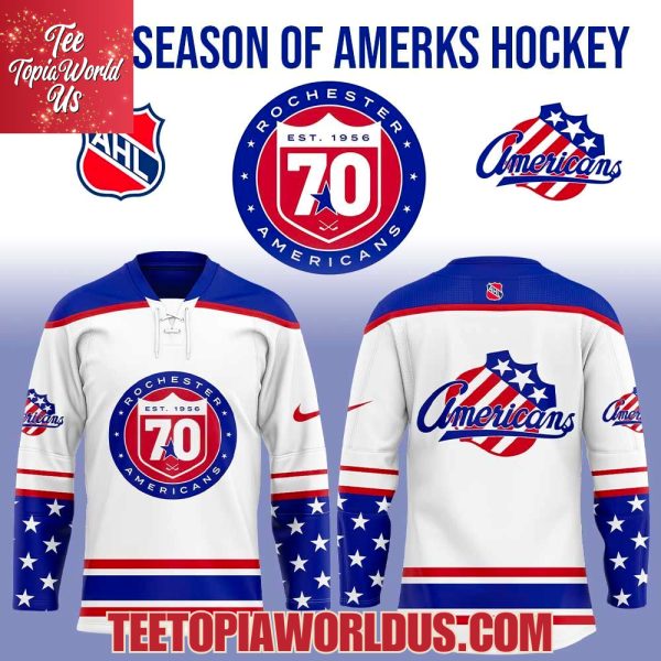 Rochester Americans 70th Season of Amerks Jersey