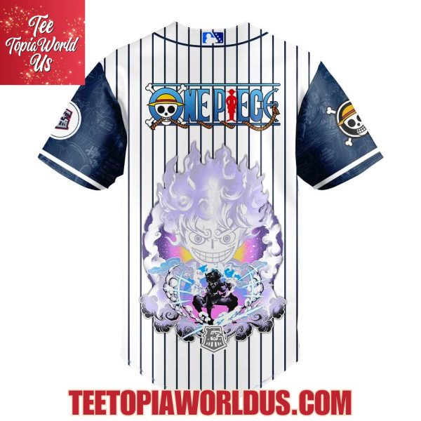 Round Rock Express Straw Hat Luffy Gear 5 Jersey