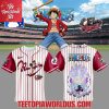 Indianapolis Indians Straw Hat Luffy Gear 5 Jersey