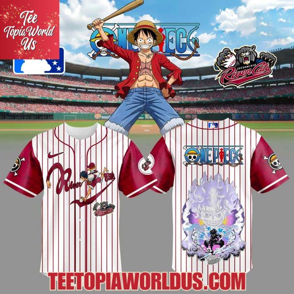 Sacramento River Cats Straw Hat Luffy Gear 5 Jersey