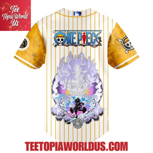 Salt Lake Bees Straw Hat Luffy Gear 5 Jersey