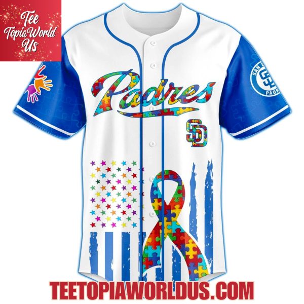 San Diego Padres × Special Autism Awareness Month Limited Edition Jersey