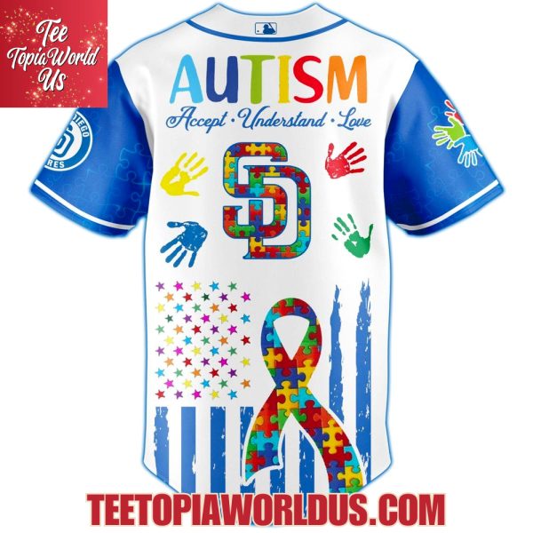 San Diego Padres × Special Autism Awareness Month Limited Edition Jersey