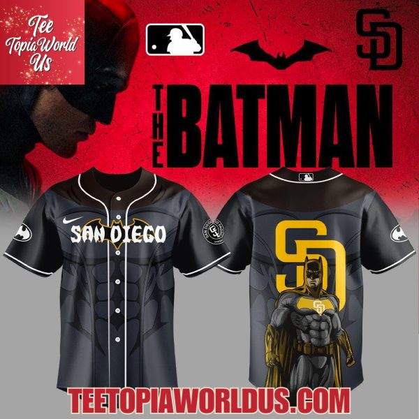San Diego Padres x Batman Jersey